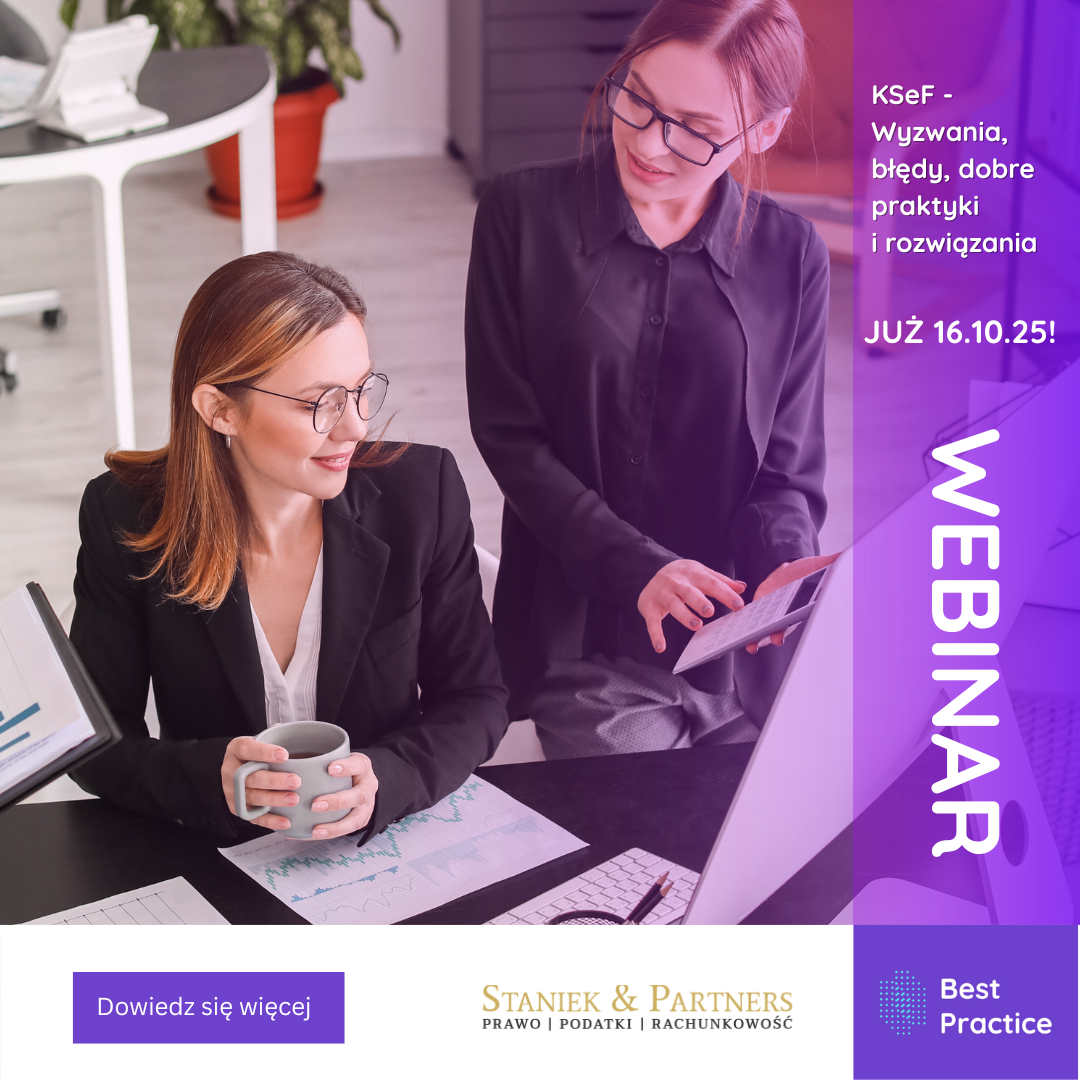 Webinar KSeF - Wyzwania, błędy, dobre praktyki i rozwiązania